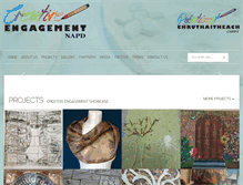 Tablet Screenshot of creativeengagement.ie
